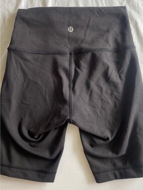 lululemon athletica Black Bike Shorts